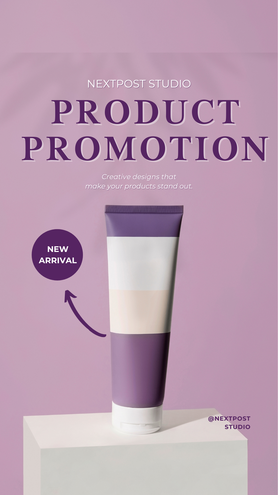 Skincare Instagram Post Canva Template | Beauty Product Promo