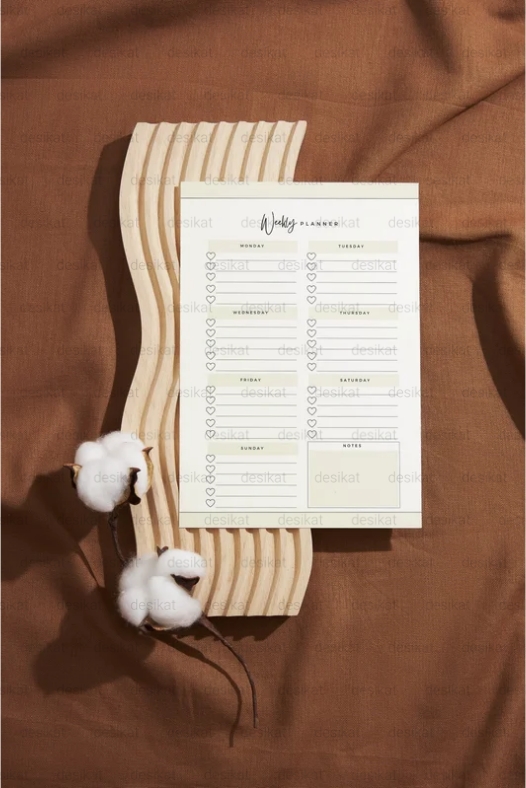 The Minimalist Weekly Reset | PDF Clean & Aesthetic Digital Printable Page Planner