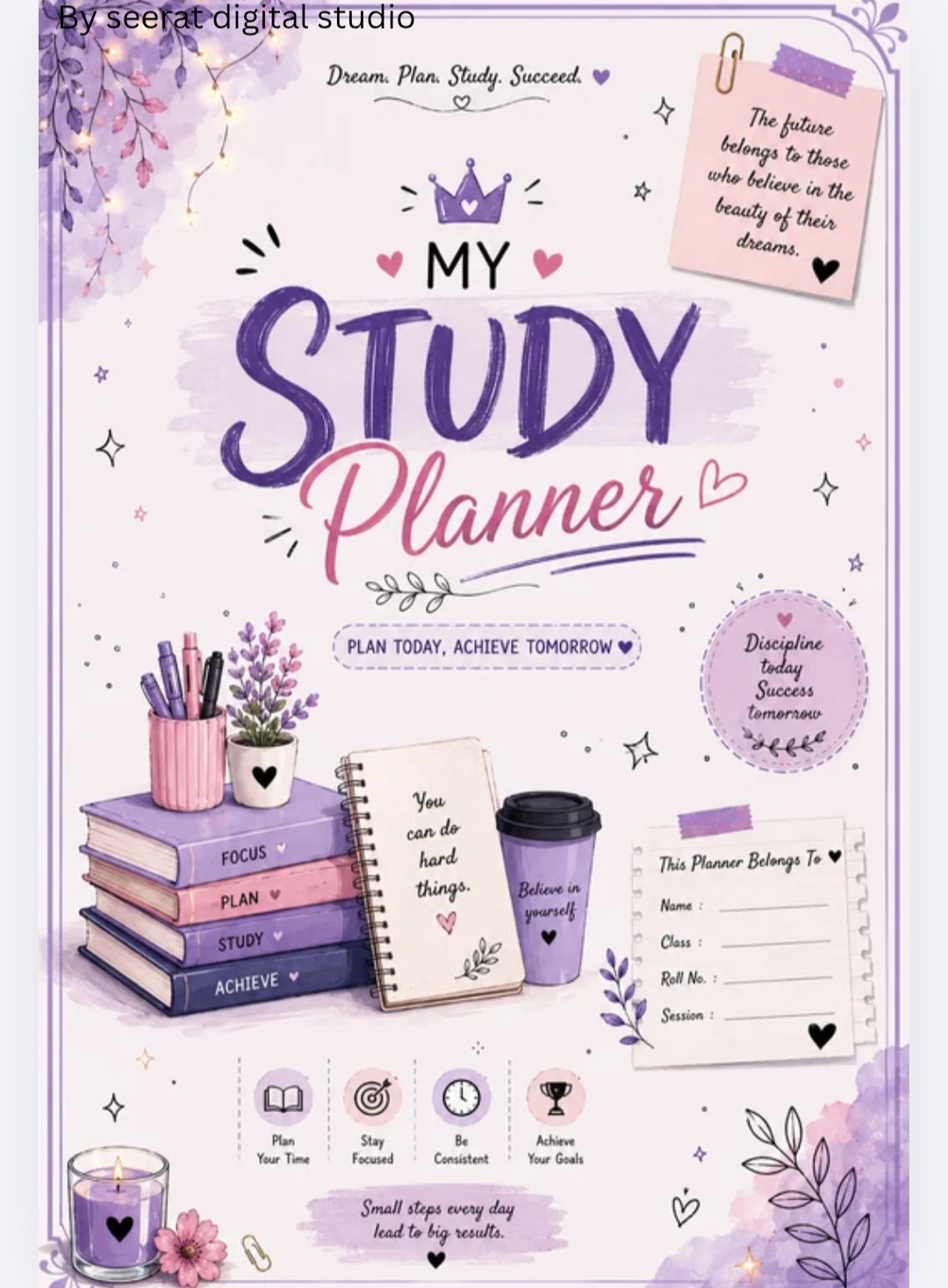 Monthly Study Planner