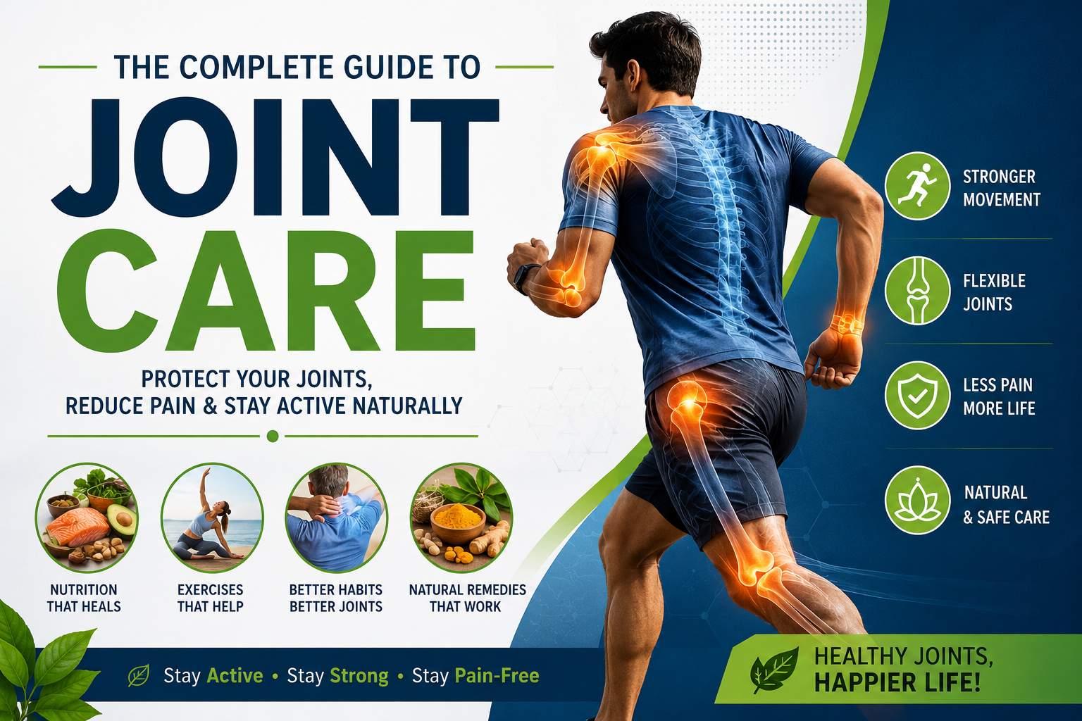 The Complete Guide to Joint Care infographic