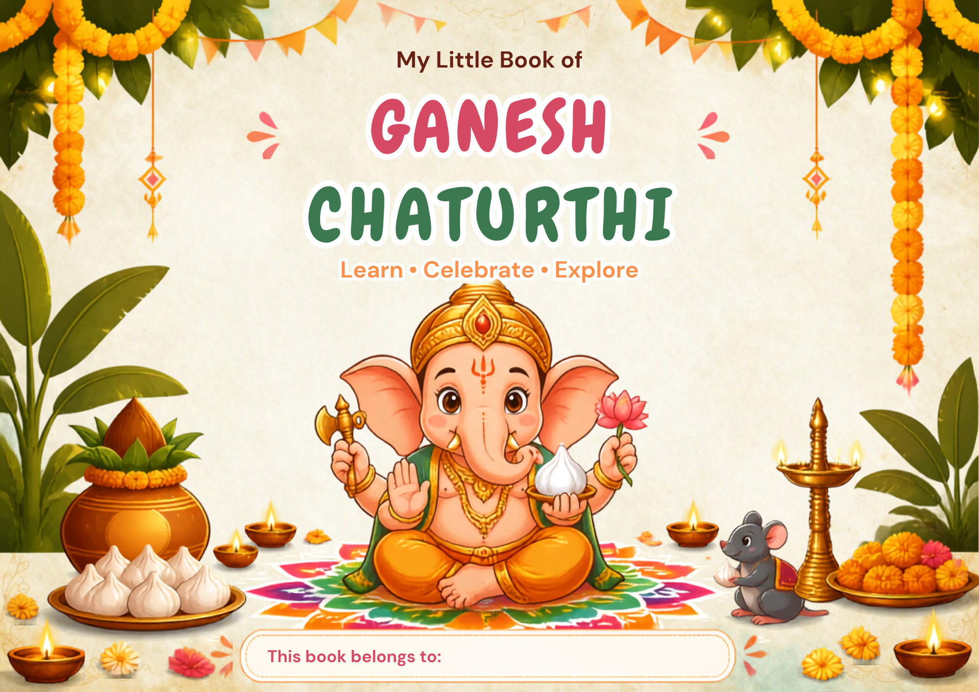 My Little Book of Ganesh Chaturthi (For 1.5 - 3yrs)