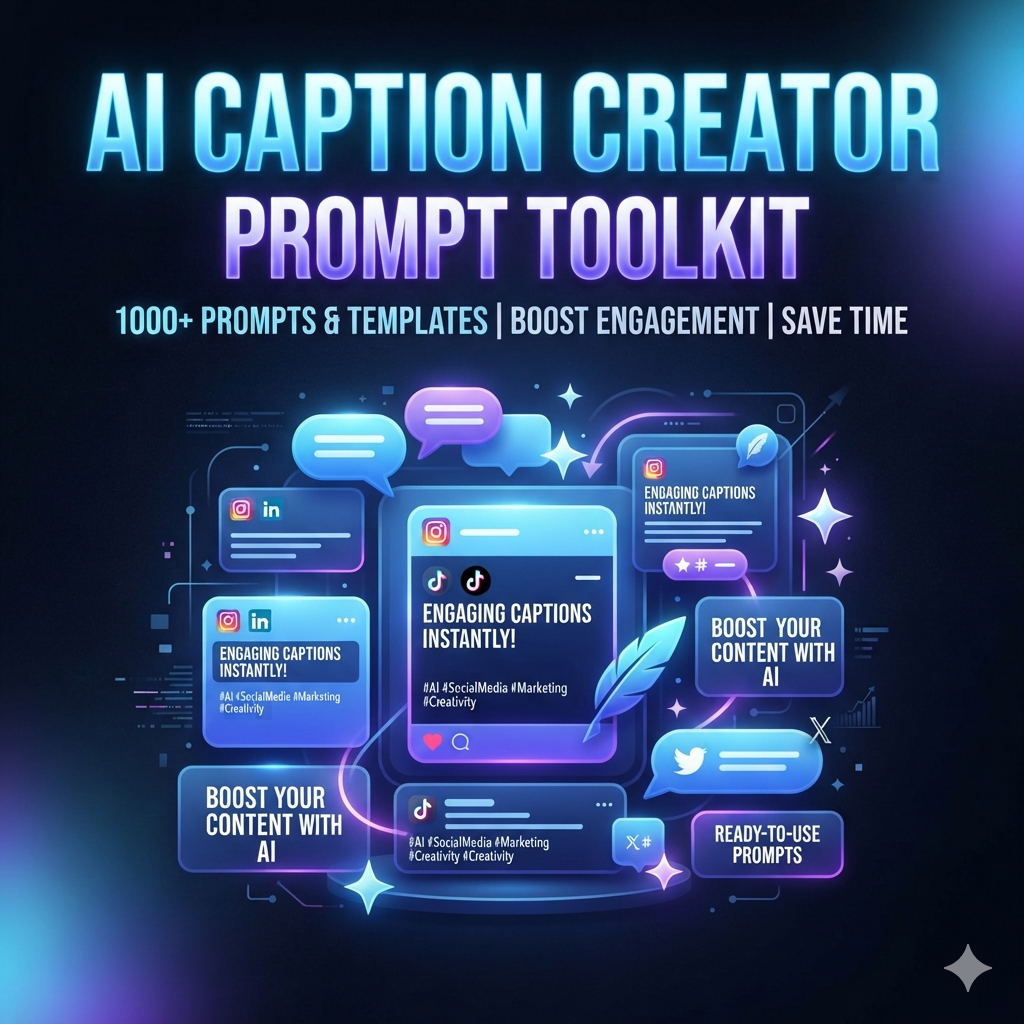 AI Caption Creator Prompt Toolkit